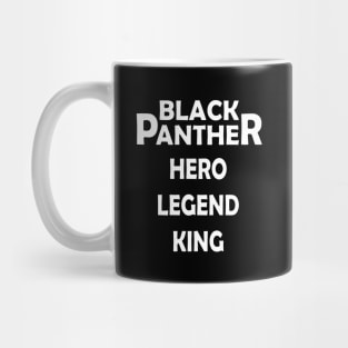 Hero, Legend and King Black Panther Mug